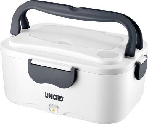Elektrische Lunchbox von Unold in Weiß und Grau - Bild 2