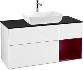 V&B Waschtischunterschrank Finion in Weiß, Breite: 120 cm, Tiefe: 50,1 cm, Höhe: 50,1 cm - Bild 1