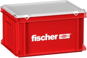Fischer Handwerker Koffer groß in Rot - Bild 1