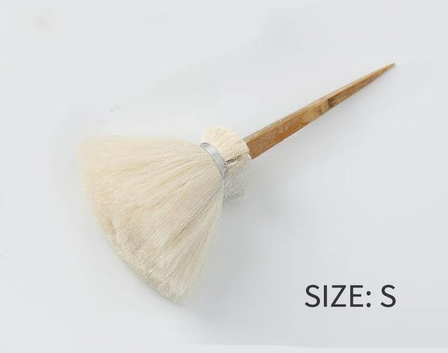 Love Home Garden Bambuspinsel aus Keramik als Töpferwerkzeug für Ton und Polymer in Weiß - Bild 1
