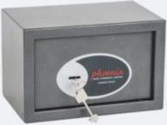 Phoenix Möbeltresor Vela Home & Office SS0801K mit Schlüsselschloss, graphitgrau, B: 31,0 cm, T: 20,0 cm, H: 20,0 cm - Bild 1