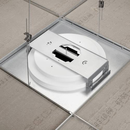 Trilux PolaronIQWD2 Montageplatte aus Metall in Weiß - Bild 1