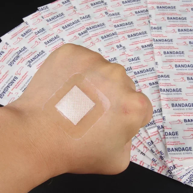Sanke Rescue Wasserdichtes Pflaster Set, 50 Stück, Transparent, Erste Hilfe für Erwachsene - Bild 1