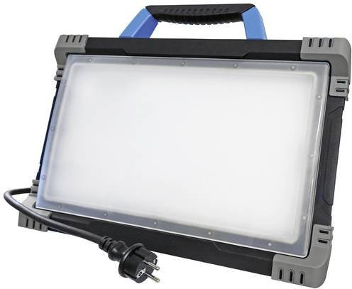 AS Schwabe Optiline LED-Baustrahler 80W mit 9200lm, IP54, Kaltweiß, Weiß/Schwarz - Bild 1