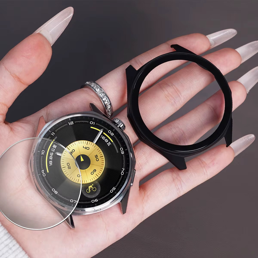 CAOWTAN Uhrenzubehör Glas, transparent, Huawei GT6 41/46mm, Unisex - Bild 4