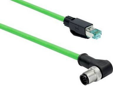 Di-soric 213545 Sensor-Aktor-Kabel Ethernet/LAN in Grün - Bild 1