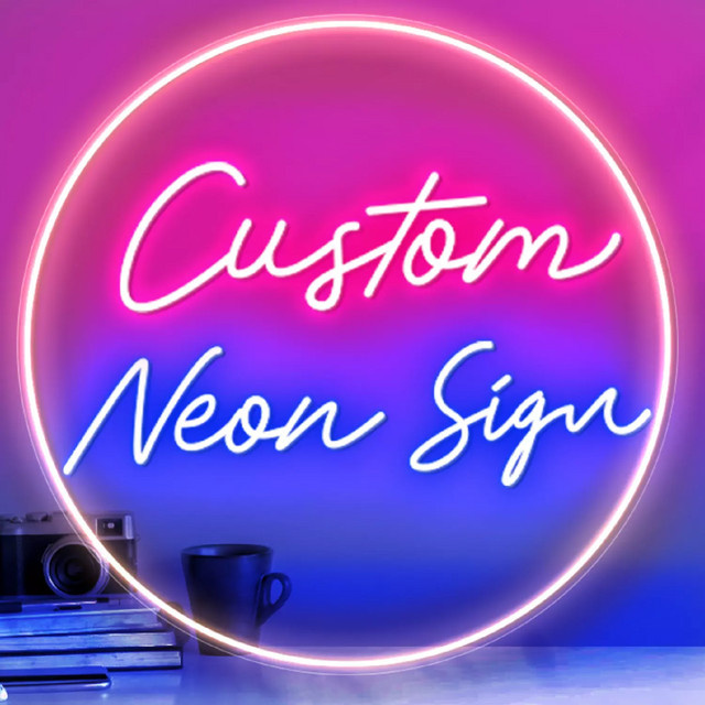 Personalisierbare LED Neon Wanddekoration Mrs win in Multicolor für dein Zuhause oder dein Unternehmen - Bild 1
