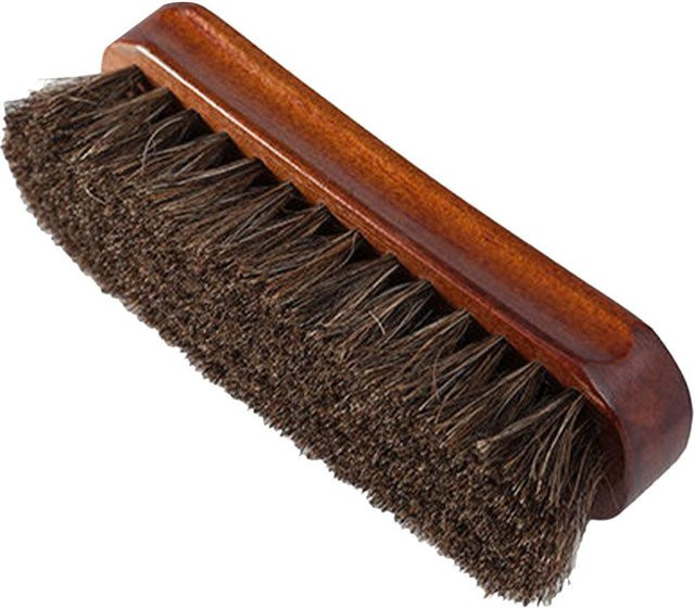 Binchi Outdoor Product Reinigungskit aus Holz mit Naturhaar-Bürste in Braun für Pferdehaare, Schuhe und Hüte - Bild 1