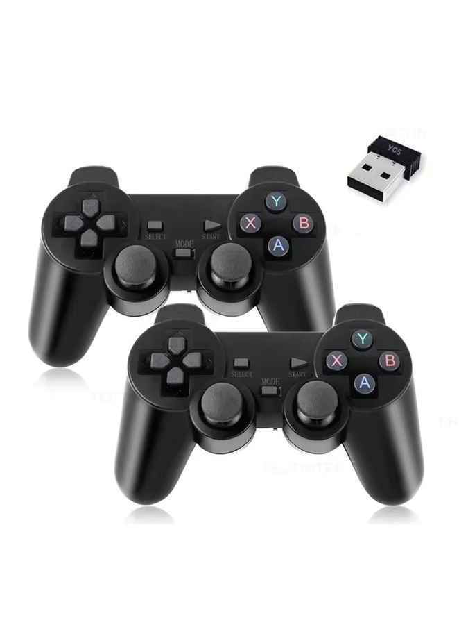 SMVP Kabelloser 2,4GHz Gamepad in Schwarz für PC und Android TV, kompatibel mit M8, GD10 und X2 Videospielkonsolen - Bild 5
