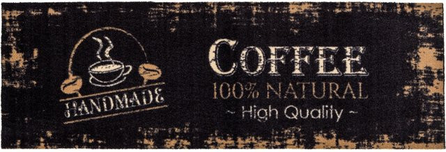 Astra Sauberlaufmatte Miabella Design Coffee Natural in Braun und Schwarz-braun, B: 50 cm, L: 150 cm - Bild 1