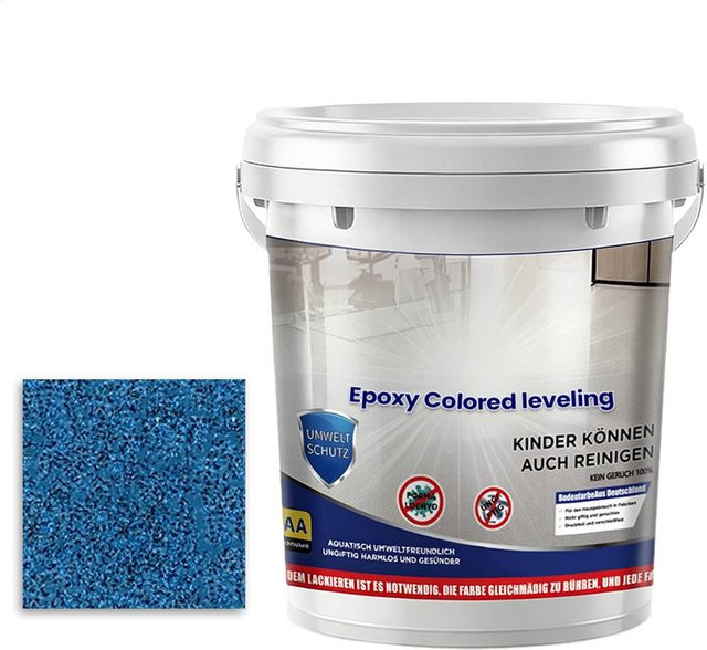 Wasserbasierte Epoxidfarbe Auto Home Solutions in Sand für die Bodenbeschichtung mit Marmoreffekt, hochglänzend und wasserdicht zur Renovierung von Fliesen und Holz - Bild 1