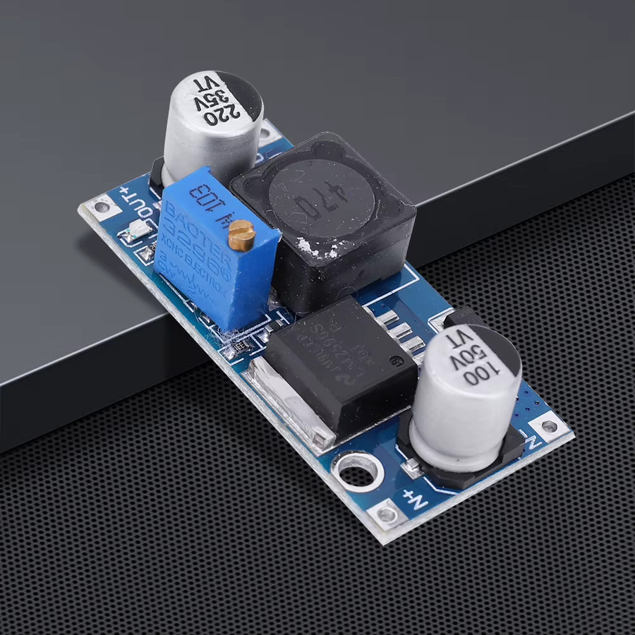 100 Stück LM2596S DC-DC Step-Down-Stromversorgungsmodul 3A Einstellbarer Spannungsregler 3,2 V-46 V in Blau - Bild 3