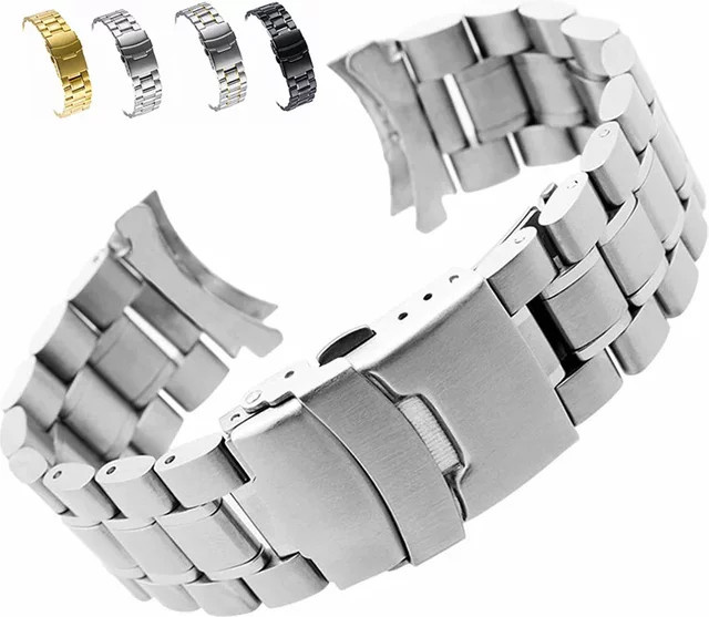 olevo Uhrenarmband Edelstahl, Silber, Unisex - Bild 1