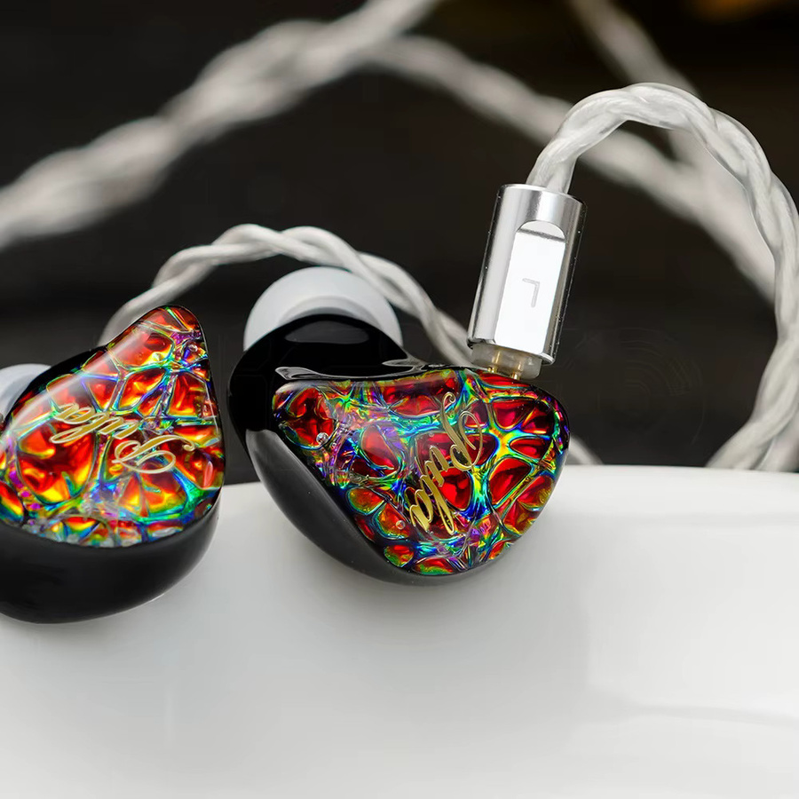 PULA PA02 HiFi-Kopfhörer Hybrid In-Ear-Monitore mit 1DD+4BA Treibern, Hi-Res Audio, Multicolour, 3,5 mm Jack - Bild 2