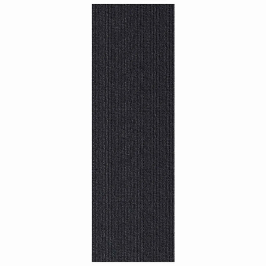 vidaXL Teppichläufer Anthrazit modern, rutschfest und waschbar, Breite: 80 cm, Länge: 400 cm - Bild 2