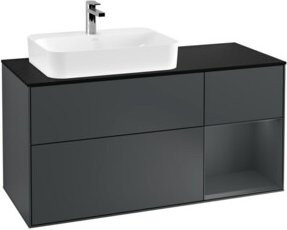 V&B Waschtischunterschrank Finion in Matt, Breite: 120 cm, Tiefe: 50,1 cm, Höhe: 50,1 cm - Bild 1