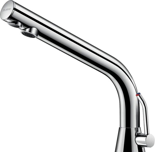 Delabie BINOPTIC MIX Waschtisch-Mischbatterie mit Sensor in Chrom, Höhe: 17 cm - Bild 1