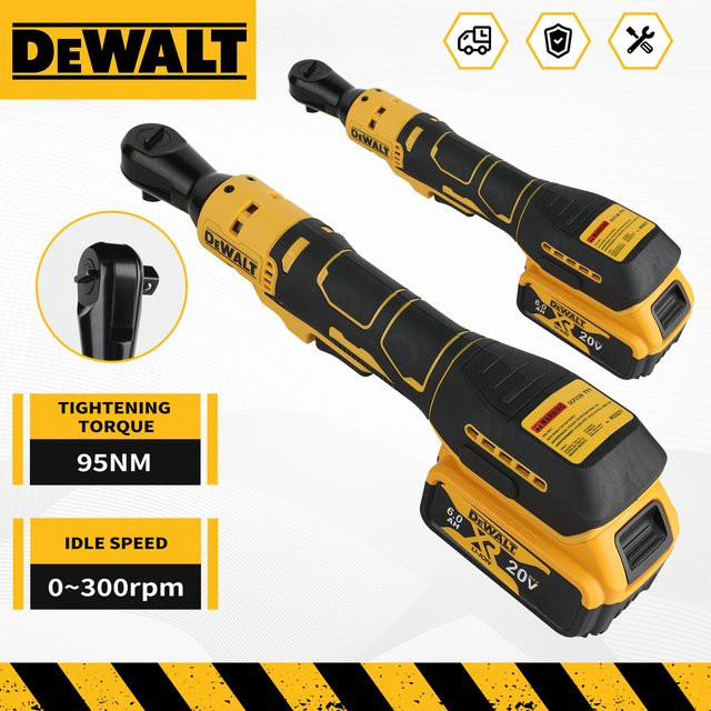DeWalt DCF512/DCF513 Bürstenloser rechtwinkliger Ratschen-Schraubenschlüssel mit LED und variabler Geschwindigkeit, 20 V Akku-Elektrowerkzeug - Bild 1