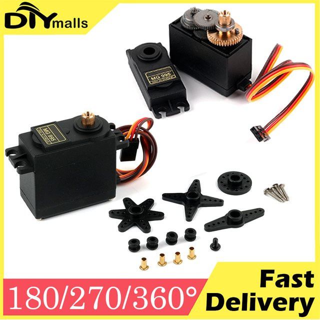 wishiot MG995 RC-Servos, Standard-Digitalservo, Ganzmetallgetriebe - Bild 1