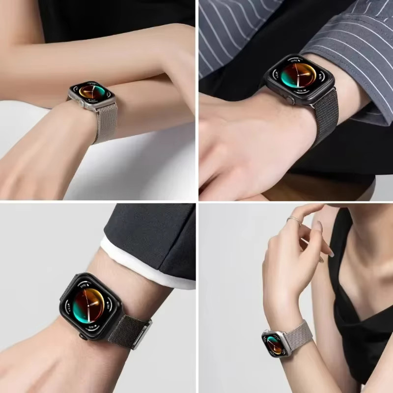 Uhrenarmband Milanese Loop, Edelstahl, Unisex, für Huawei Watch Fit 5 4 Fit 3 - Bild 2