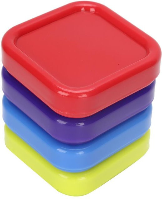 KaiSai Magnetisches Nadelkissen Set, 4 Stück Multifunktionaler Nadelhalter und Saug-Nadelbox, Farbe: Rot - Bild 1