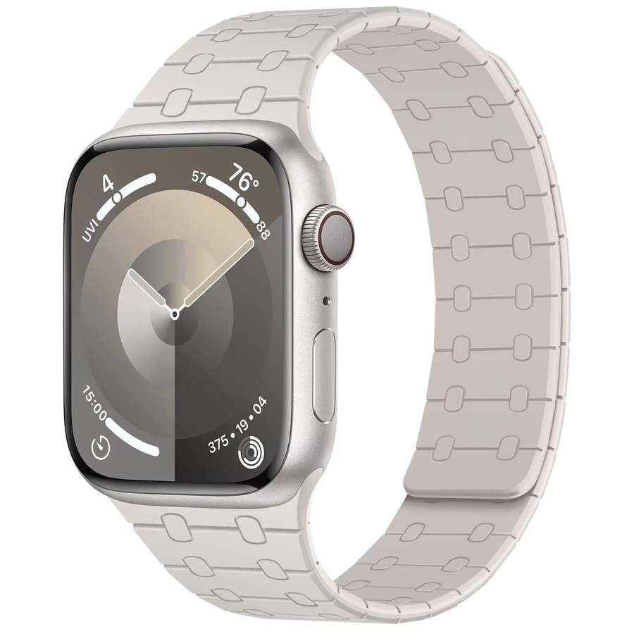 OAKCHARM Uhrenarmband Silikon, Weiß, Unisex - Bild 2