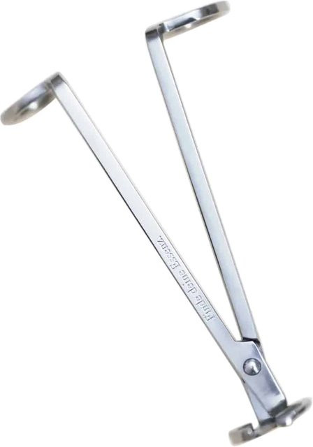 LOOOPS Dochtschere in Silber - Bild 1