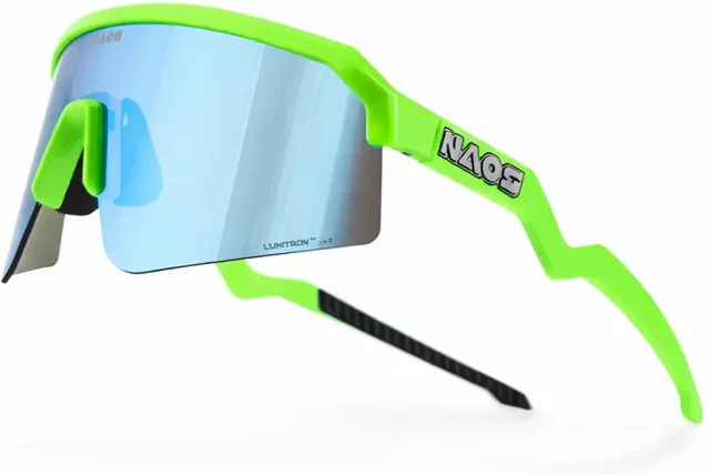 Naos Ziris Sonnenbrille, Unisex, Vollrand, Green, Kunststoff - Bild 1