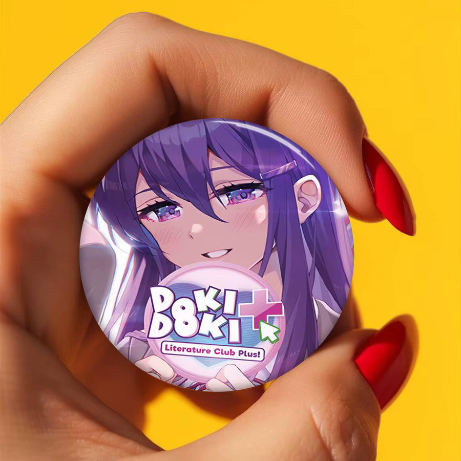 Ansteckbutton Doki Doki Literature Club!, Metall, Kinder - Bild 4