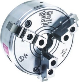 RÖHM Keilstangen-Drehfutter DURO T Größe 160 mm in Silber mit KK 5 D - Bild 1