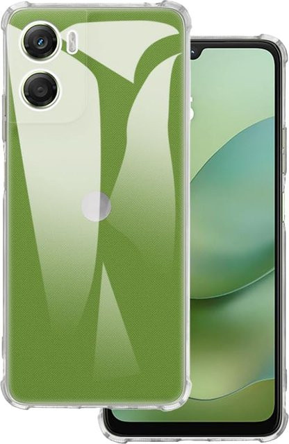 Techsuit Stoßfeste Schutzhülle für Motorola Moto G06 in Transparent - Bild 1