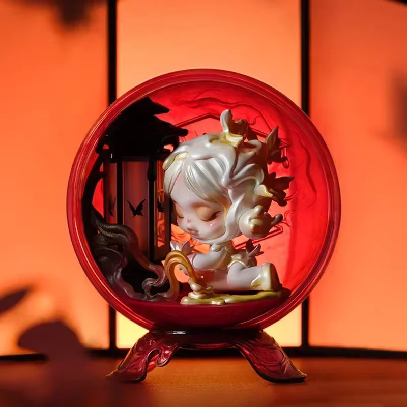 POP MART SKULLPANDA The Mirage Series Blind Box Anime-Actionfigur als Mystery Box Ornament - Bild 2