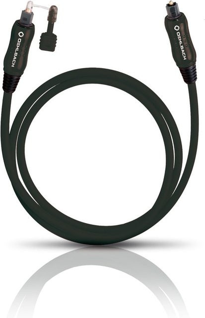 Oehlbach Opto Star Optisches Digitalkabel mit 3,5 mm Jack in Schwarz, 5,0 m - Bild 1