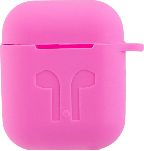 Apple AirPods Case mit Soft-Touch-Oberfläche in Pink - Bild 1