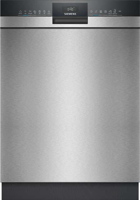 Siemens iQ300 Unterbau-Geschirrspüler SN43HS03TE in Silber und Schwarz - Bild 1