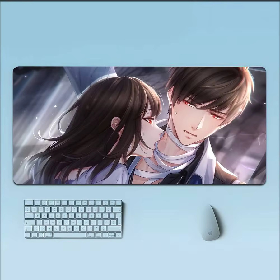 Moetch Anime Mr Love Queens Wahl Mousepad XXL Mehrfarbig rutschfest für Büro und E-Sport - Bild 3
