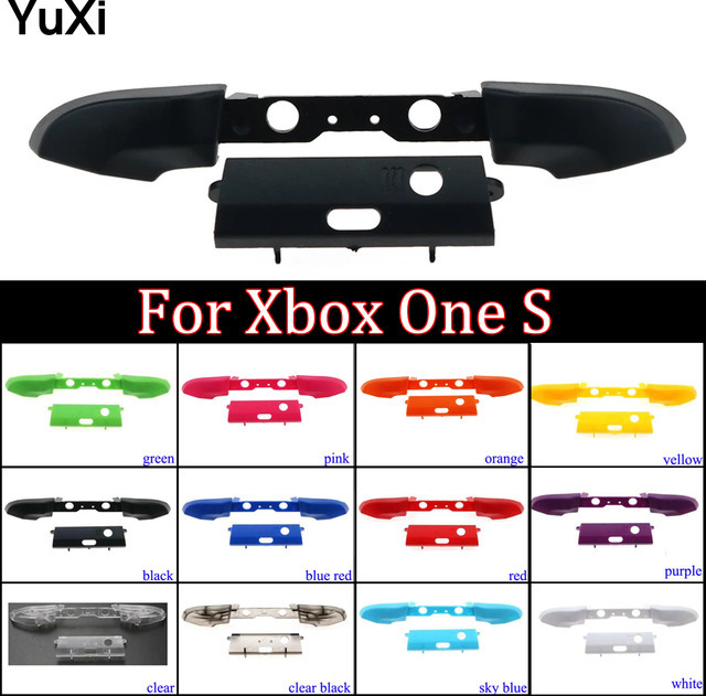 YuXi Ersatzteil-Set für Xbox One S und Xbox One Slim Controller mit LB RB Stoßstange Trigger Tasten und D-Pad in Bunt - Bild 1