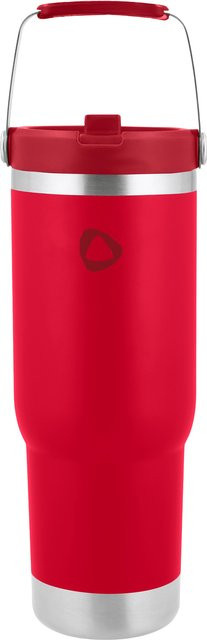 SILVERCREST Edelstahl-Isolierbecher in Rot mit 24,5 ml Volumen - Bild 1