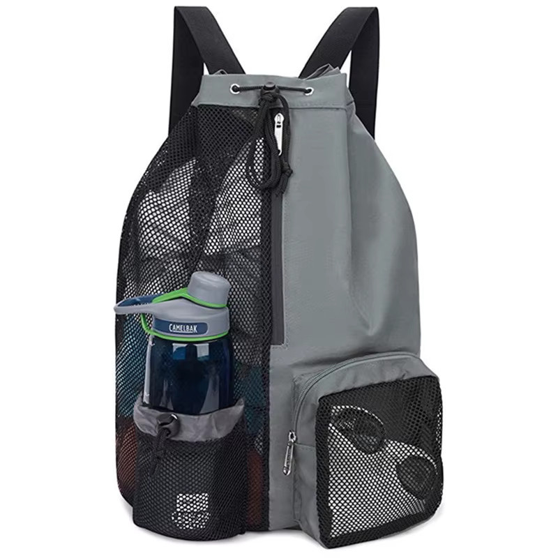 Seacelery Trocken-Nass-Trennungs-Schwimmrucksack mit Netztasche für Pool, Strand und Reisen - Bild 3