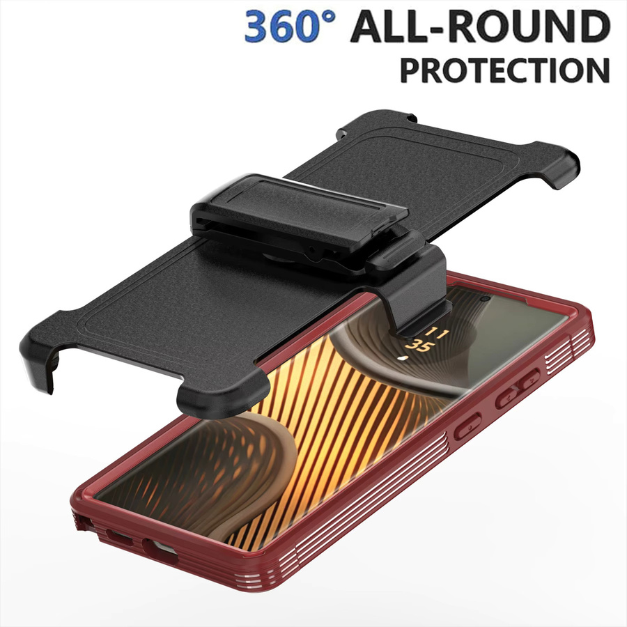 Armor Hybrid Anti-Drop XT MagSafe Hülle mit Clip für Samsung Galaxy S26 Ultra, S25 und S24 Plus, kabelloses Laden, OTT Cover, erhältlich in Schwarz und Rot - Bild 6