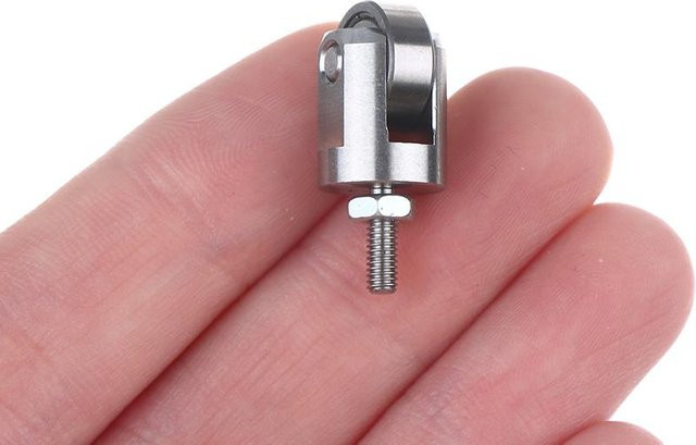 HUXUAN Messuhr-Radspitzen M2.5 aus Metall in Silber für elektronische digitale Messuhren - Bild 1