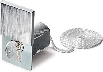 Novoferm Notentriegelung Extra 315 für Sektionaltore ISO 20 und ISO 45 in Silber - Bild 1