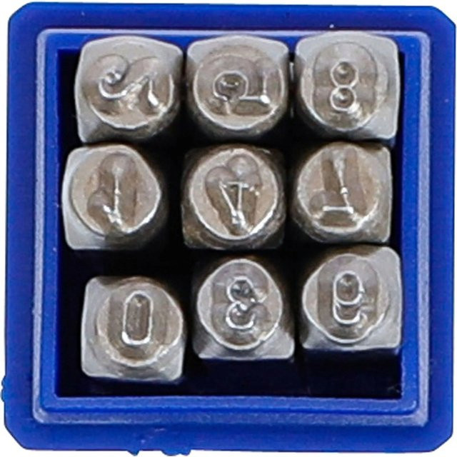 BGS Einschlagzahlen aus Stahl 3 mm - Bild 2