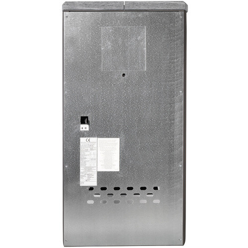 WAMSLER Kaminofen Konstanz in Grau aus Stahl mit 8 kW Leistung, B/T/H: 107,0 x 58,0 x 52,2 cm - Bild 3
