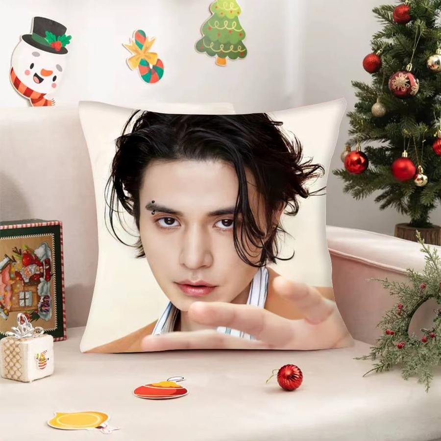 Kpop Lee Dong Wook Kissenbezug mit Grafikdesign, Farbe: Weiß, B/T: 40 x 40 cm - Bild 5