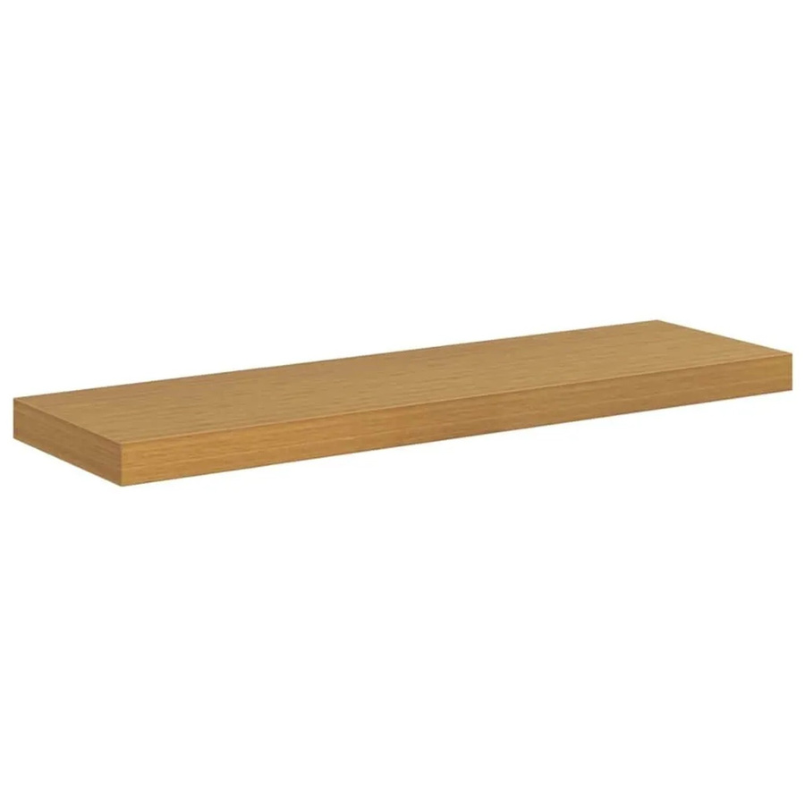 vidaXL Wandregal modern in Beige aus Holzwerkstoff, B/T/H: 90 x 23,5 x 4 cm - Bild 2
