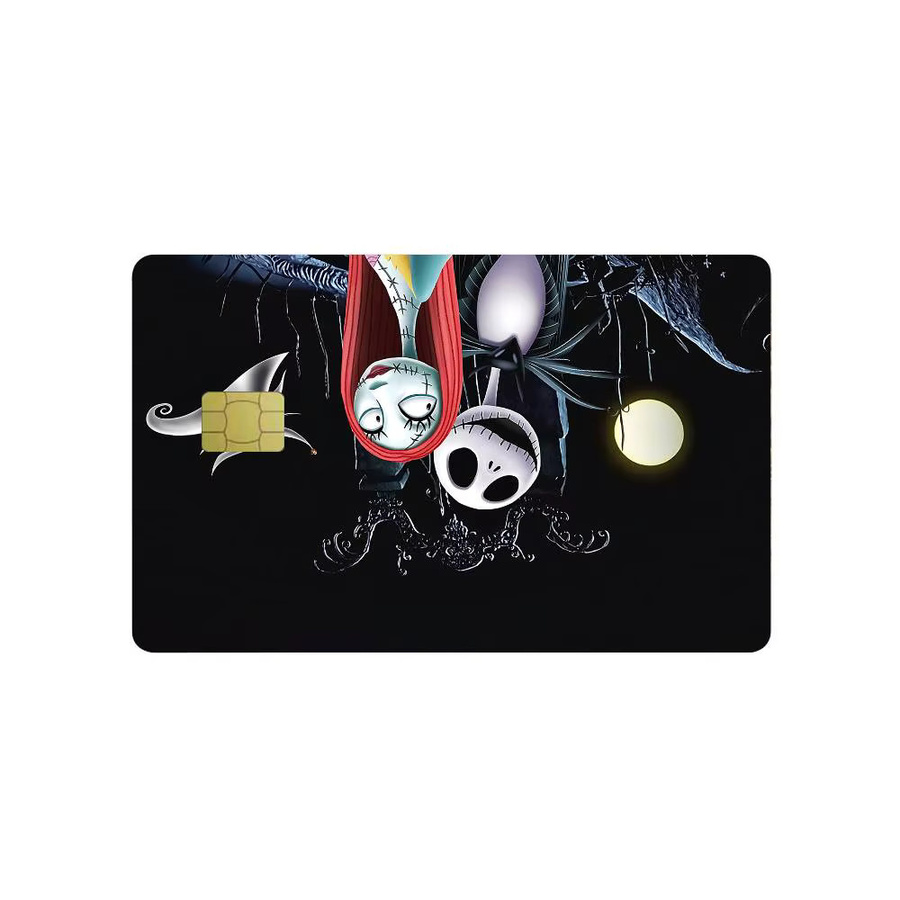 52TOYS Nightmare Before Christmas Jack Skellington Sticker Skin für Debit- und Kreditkarten, Ultra Thin No Fade Design - Bild 7