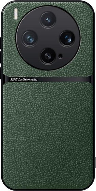 ELVEV Magnetische PU-Leder Schutzhülle für Vivo X300 und Vivo X300 Pro mit TPU-Rand und Kameraschutz - Bild 1