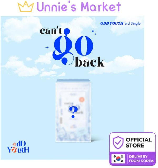 ODD YOUTH 3. Single Album can't go back CD mit Folding Poster in Blau - Bild 1