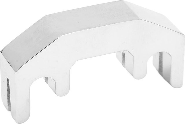 Metall Geigen Dämpfer im Klauenstil für Geigen zur Schalldämpfung in Weiß - Bild 1